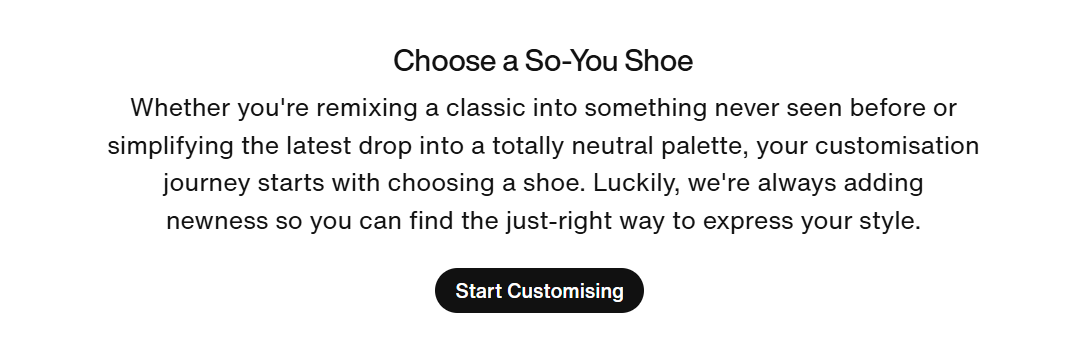 Nike - Customize Your Gear