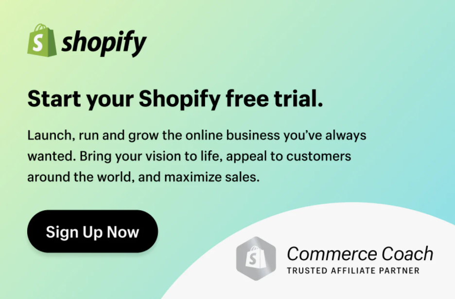 Shopify - Start Your Free Trial