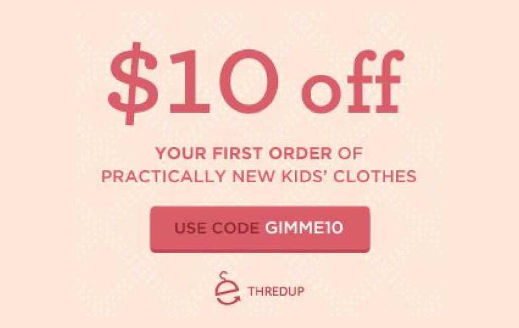 ThredUp - Get $10 off Your First Order