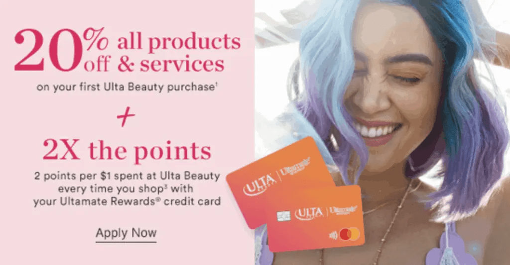 Ulta Beauty - Get 2X Points on Your First Purchase