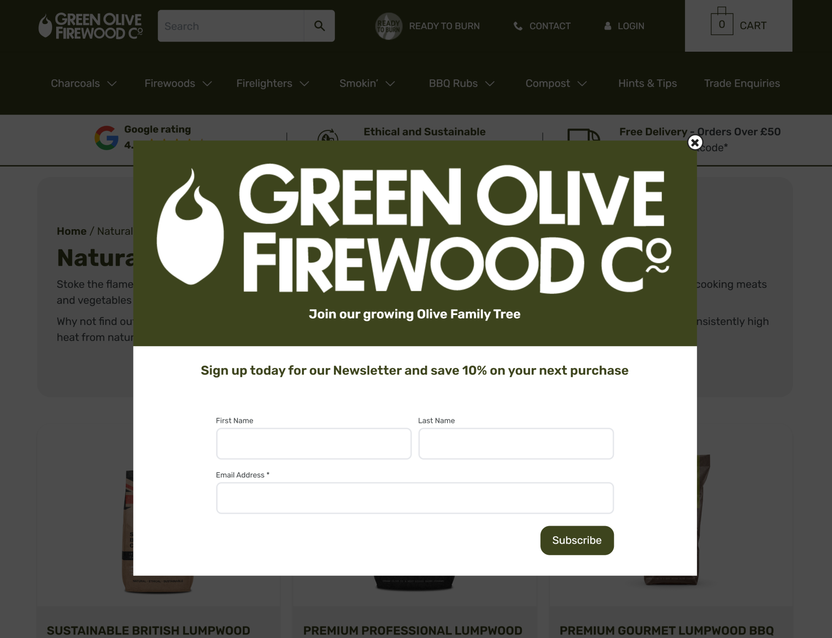 Green Olive Firewood