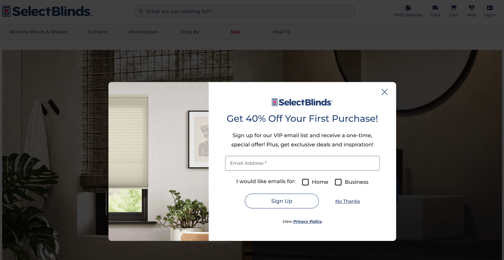 SelectBlinds