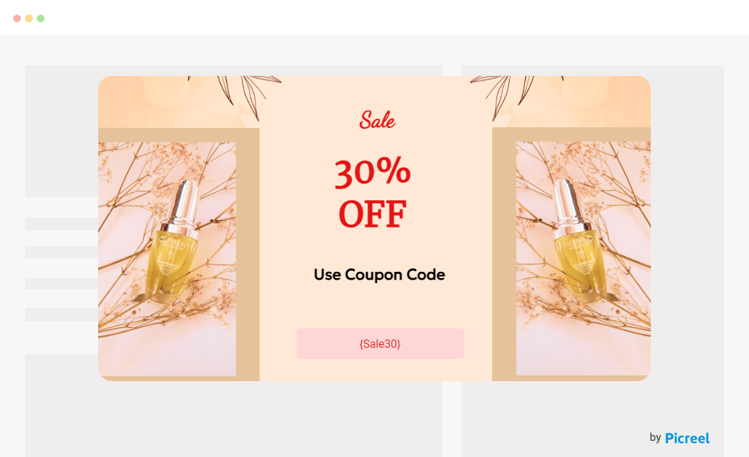 Coupon Code Popup