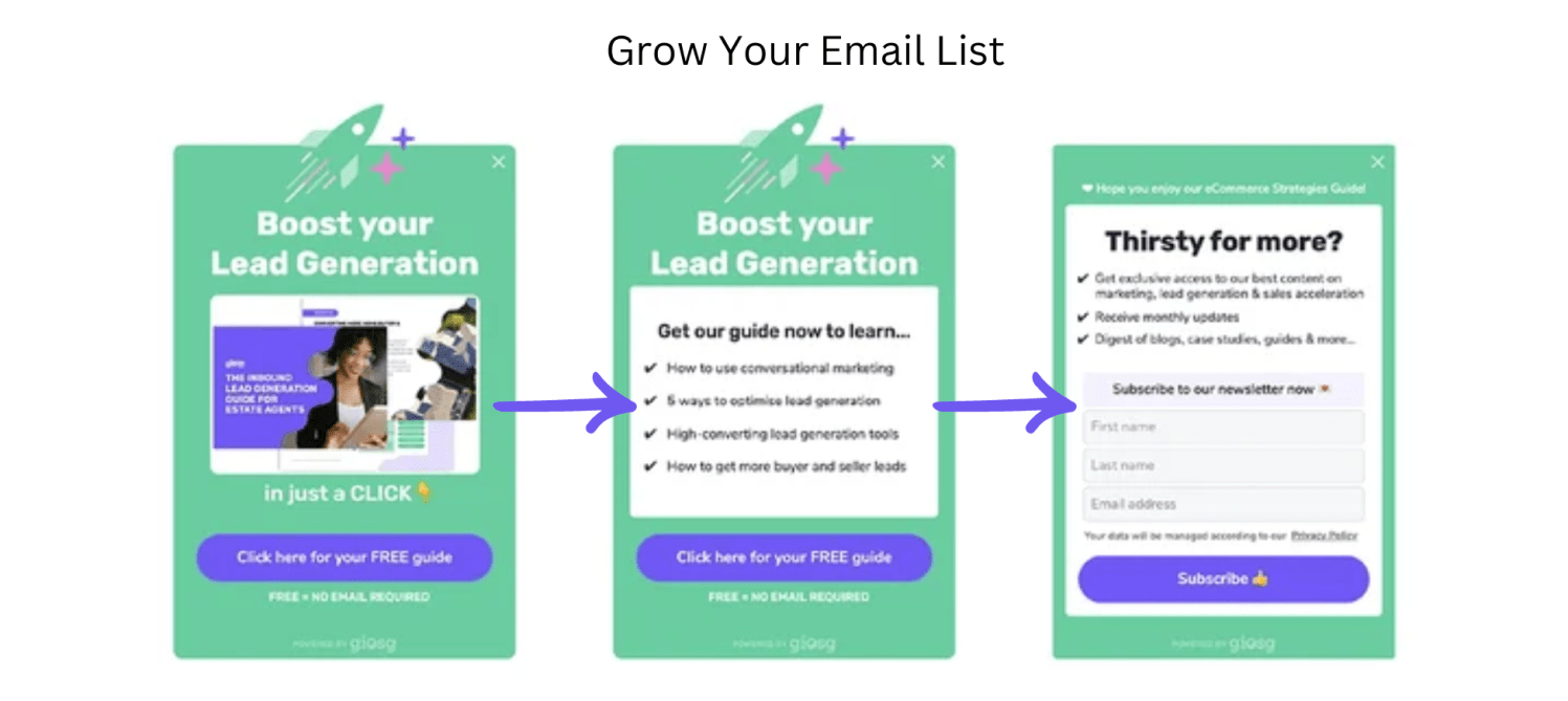 Growing Your Email List