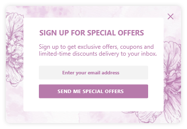 Sign-up offers